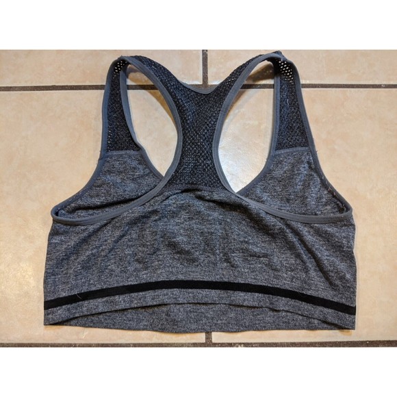 Aeropostale AERO Women's Sport Bra Gray Size L ~ 24/26in (NO PADS) - Picture 4 of 5